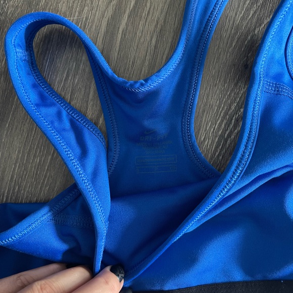 Blue Nike Sports Bra - Picture 5 of 7